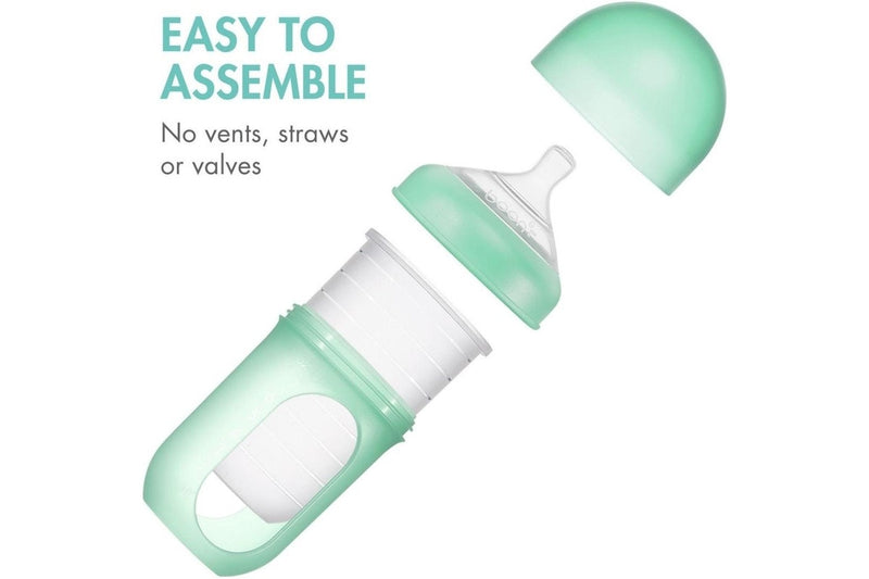 Boon: Nursh Baby Bottle 3 Pack - Mutli Mint (236ml)