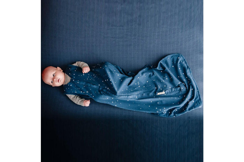 Woolbabe: Summer Merino/Organic Cotton Sleeping Bag - Tekapo Stars (2-4 Years)