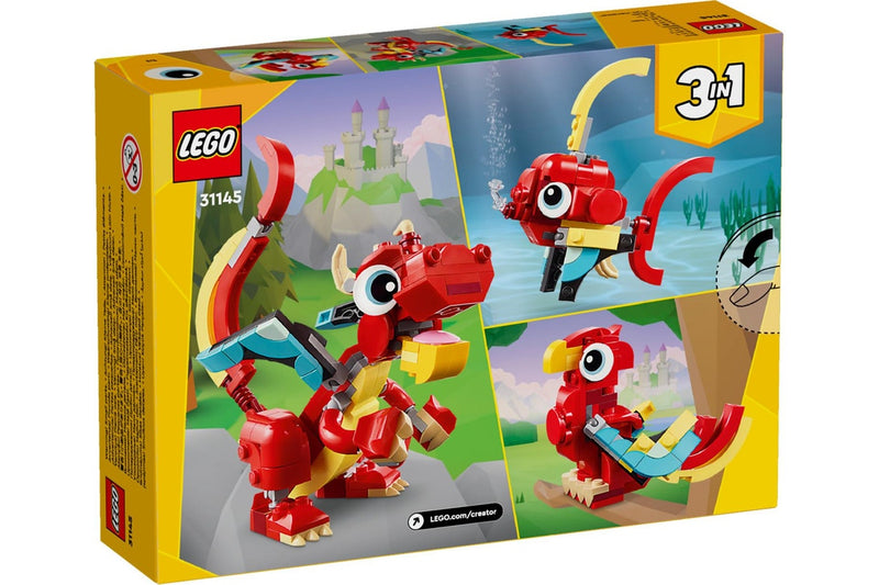 LEGO Creator: 3-In-1 - Red Dragon (31145)