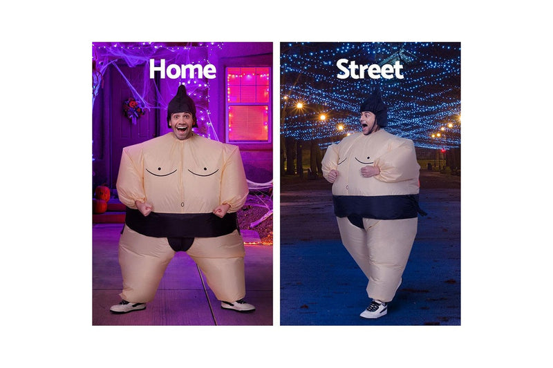 Inflatable Costume Sumo Halloween Cosplay Suit