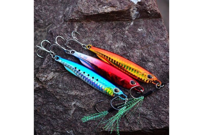 2 Metal Sea Fishing Bait 40g Simulation Proberos Lf103