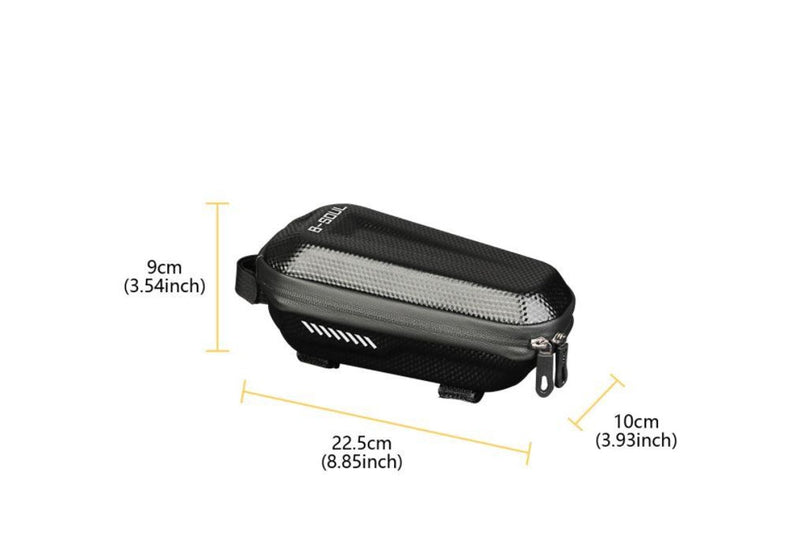 Waterproof Hard Shell Bag Bike Phone Saddle Tube Bag Case Bicycle Mount