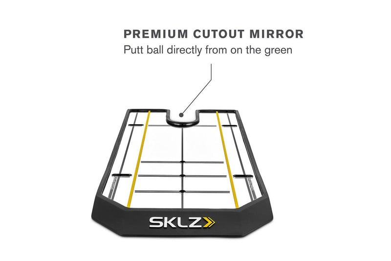 SKLZ 12in Portable True Line Golf Alignment Training Practice Putting Tool