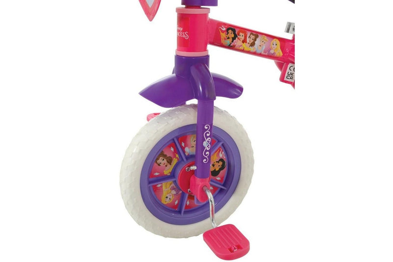 Disney Princess Childrens/Kids 2 in 1 Bike (Pink/Purple) (One Size)