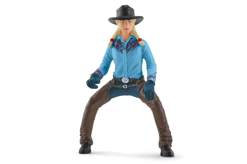 Schleich - Cowgirl Team Roping Fun