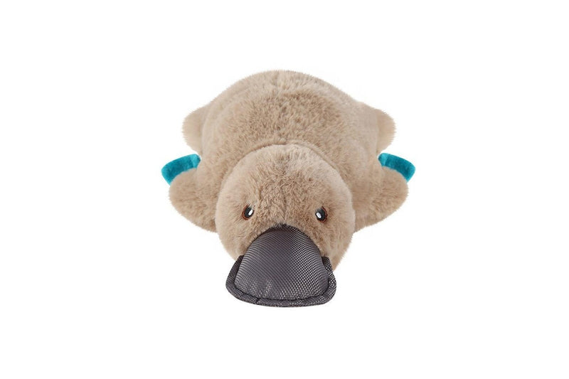 2x Paws & Claws Outback Buddies Platypus Interactive Pet Dog Toy w Squeaker