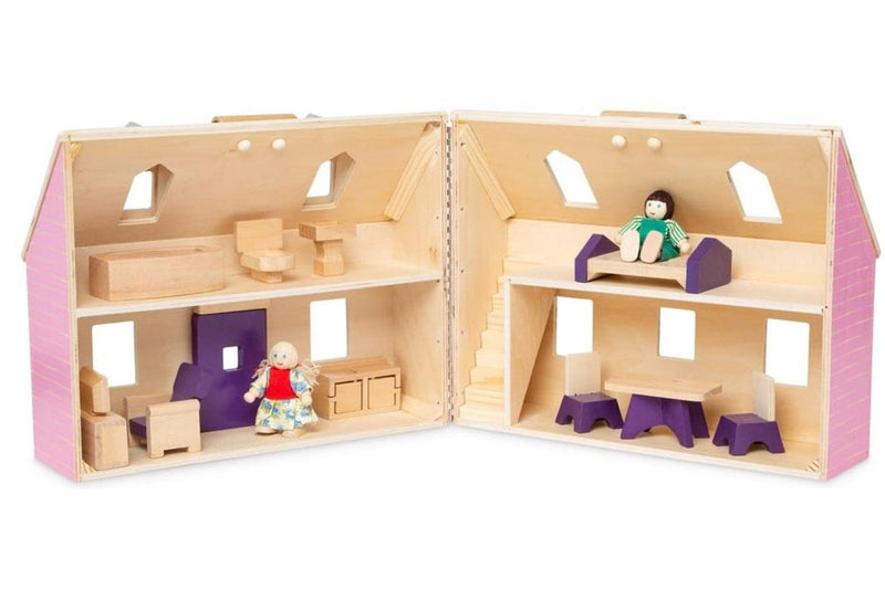 Melissa & Doug: Fold & Go - Dollhouse