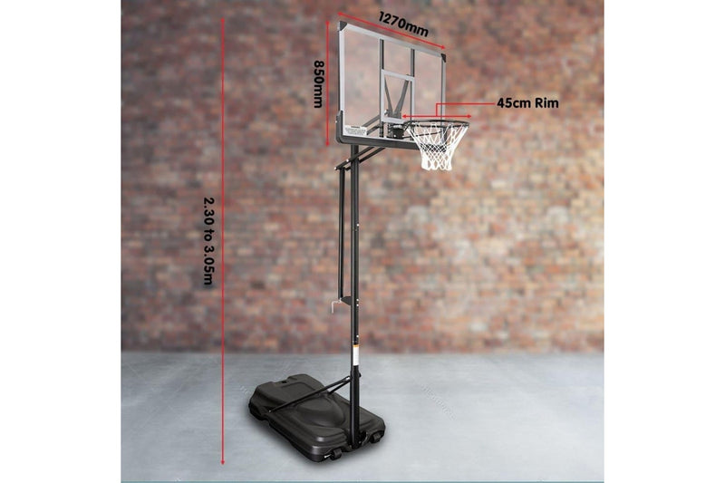 Kahuna Height-adjustable Basketball Hoop For Kids And Adults