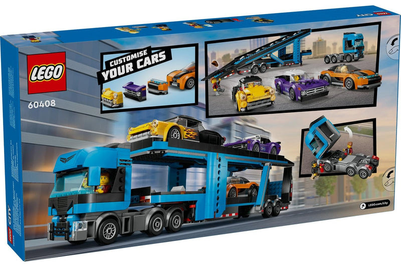 LEGO City: Car Transporter Truck with Sports Cars - (60408)