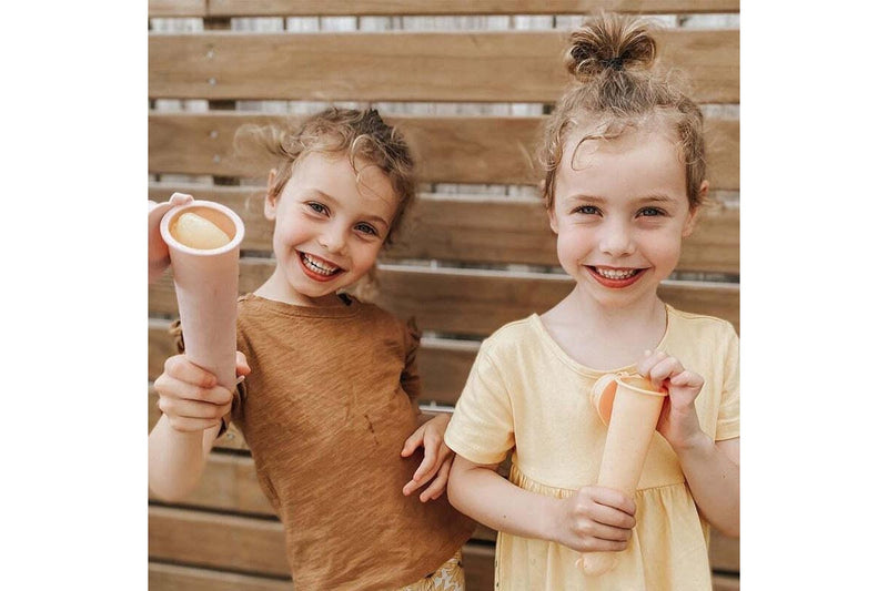 Haakaa: Silicone Ice Pop Mould - Apricot