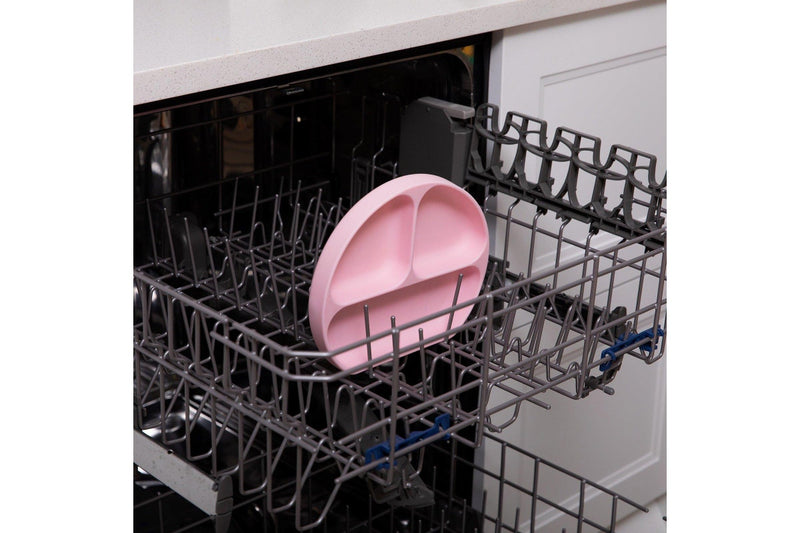 Bumkins: Silicone Grip Dish - Pink