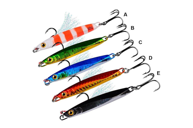 10g Long Casting Iron Plate Lead Fish Lure For Freshwater And Sea Fishing