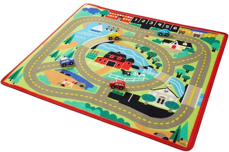 Melissa & Doug: Round the Town - Road Rug