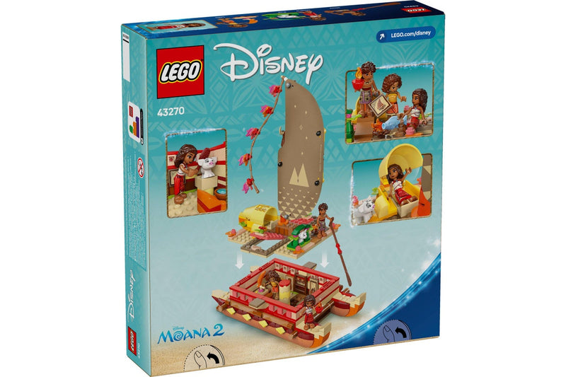 LEGO Disney: Moana's Adventure Canoe - (43270)