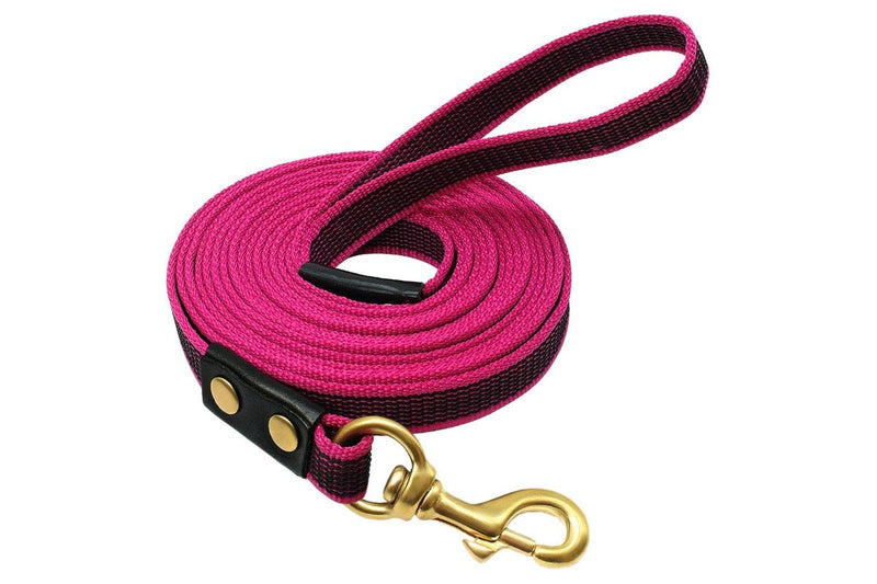 Durable Medium Large Pet Dog Long Training Leash - Black - 2M