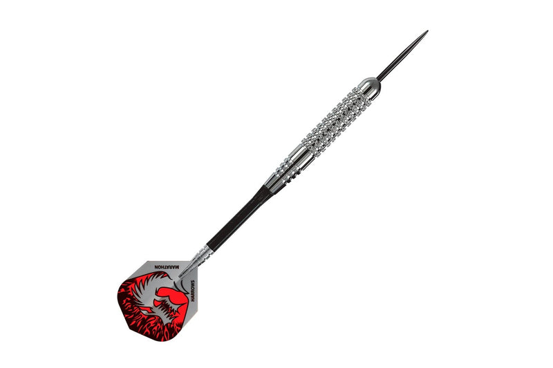 Harrows Silver Arrows Darts (Pack of 3) (Silver/Red/Black) (18g)