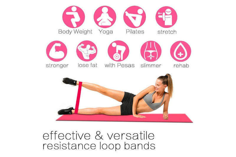 Resistance Band 5 Piece Set