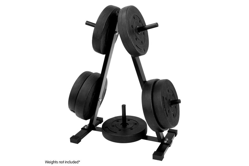 Powertrain Weight Plates Storage Home Gym Rack