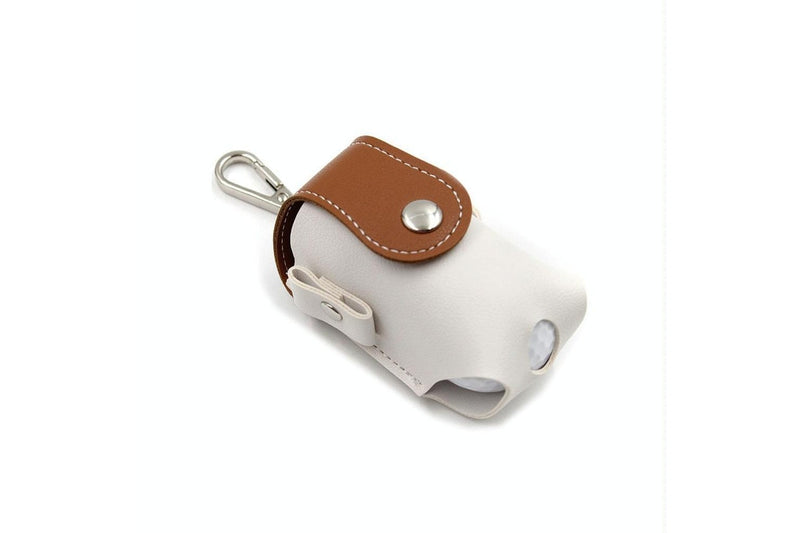 Splicing Leather Portable Mini Golf Protective Bag