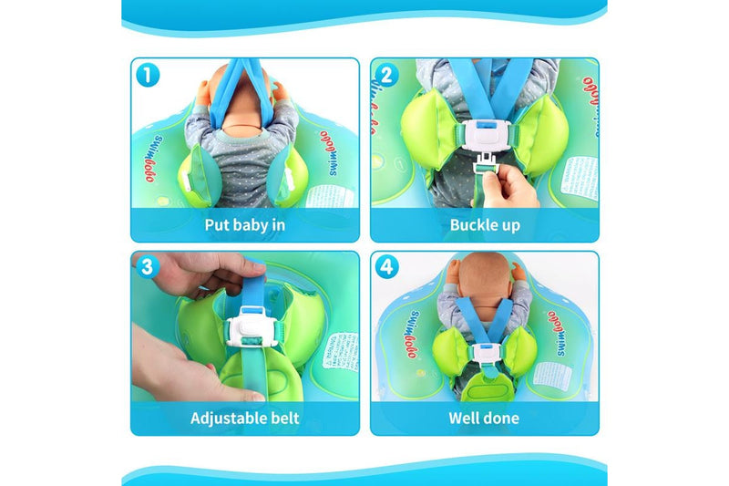 Baby Swimming Ring With Sunshade - Small