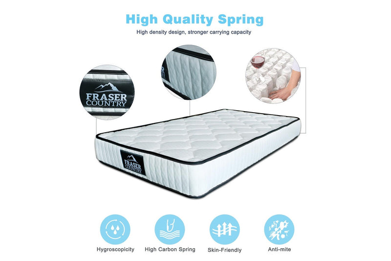 Fraser Country: Deluxe Pocket Spring Mattress - King Single