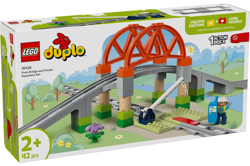 LEGO DUPLO: Train Bridge and Tracks Expansion Set - (10426)