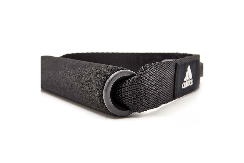 Adidas Resistance Tube Level 2 Band Elastic Yoga Fitness Gym Strap - Grey/Black