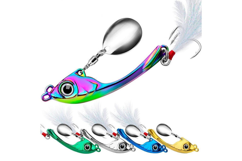 Long Casting Fishing Lures With Sequins And Vib Micro Tremor 13g