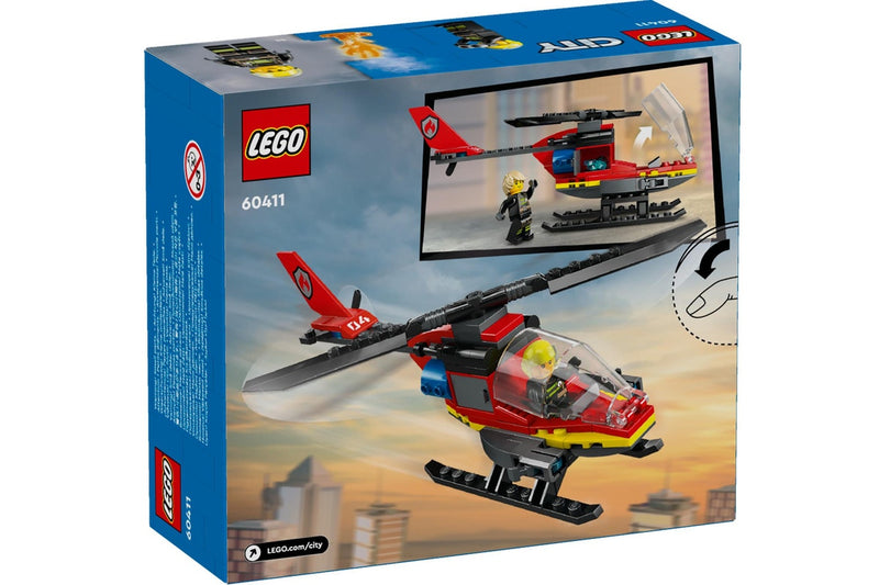 LEGO City: Fire Rescue Helicopter - (60411)