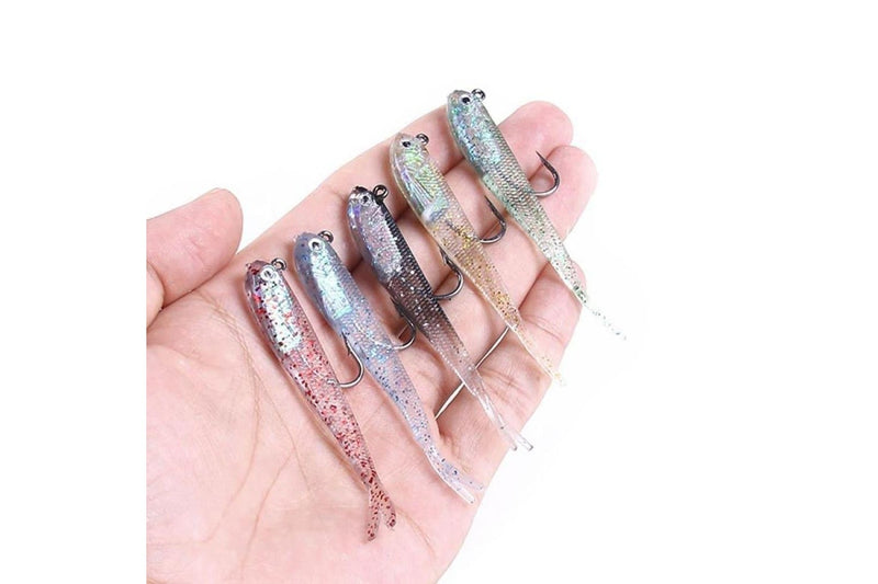 10 Piece 7cm 5g Fork Tail Luya Bait For Sea Fishing