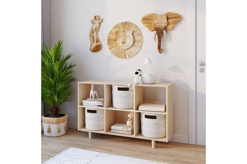 Crane Baby: Wooden Wall Decor - Lion