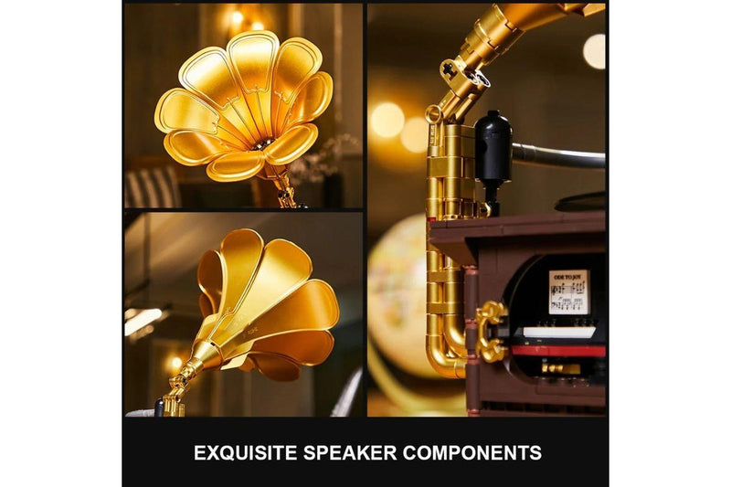 Joyside Series: Retro Gramophone - Buildable Set (646pcs)