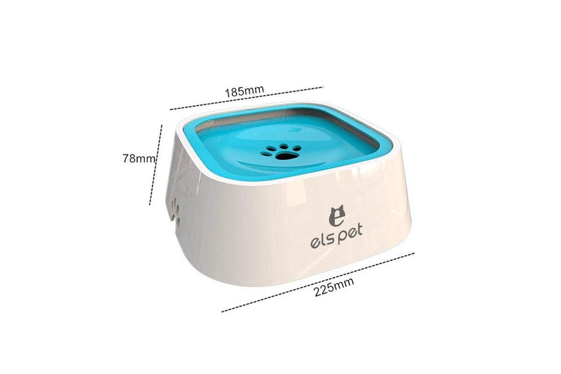 Large Capacity No-Spill Pet Water Bowl - 1.5L