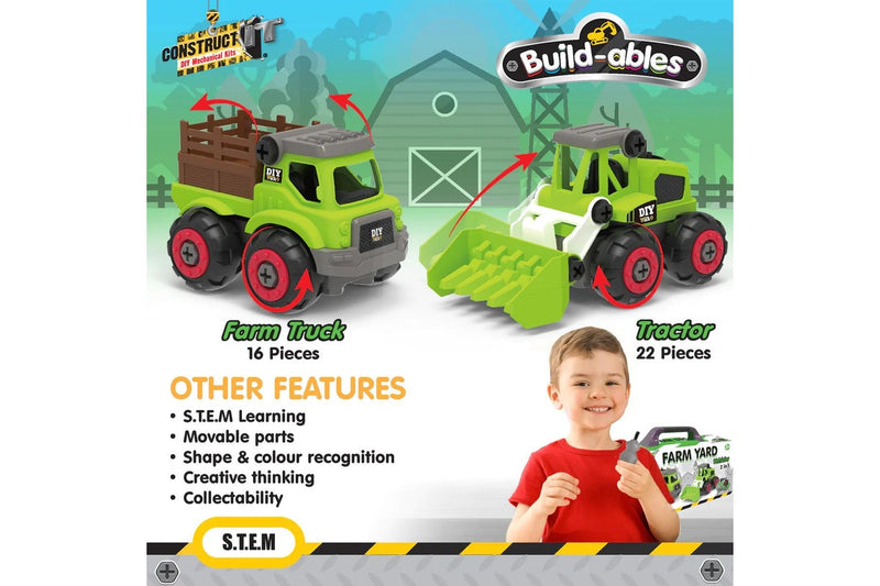 Build-ables: Farm Hand - 2-in-1 Vehicle Playset