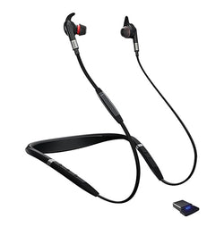 Jabra Evolve 75e MS Teams Bluetooth Wireless in-Ear Earphones with Mic - Noise-Canceling