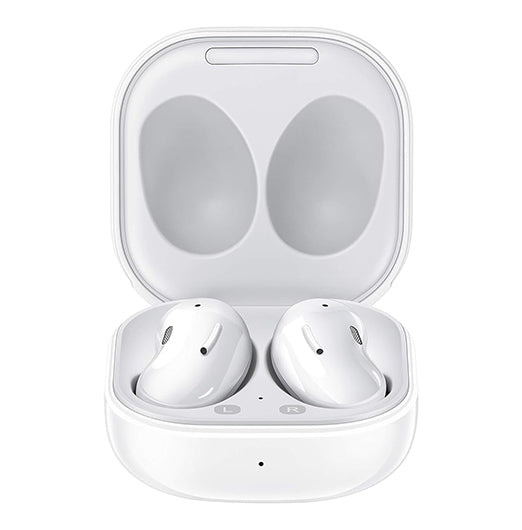 Samsung Galaxy Buds Live, True Wireless Earbuds W/Active Noise Cancelling (Wireless Charging Case Included), Mystic White (US Version)