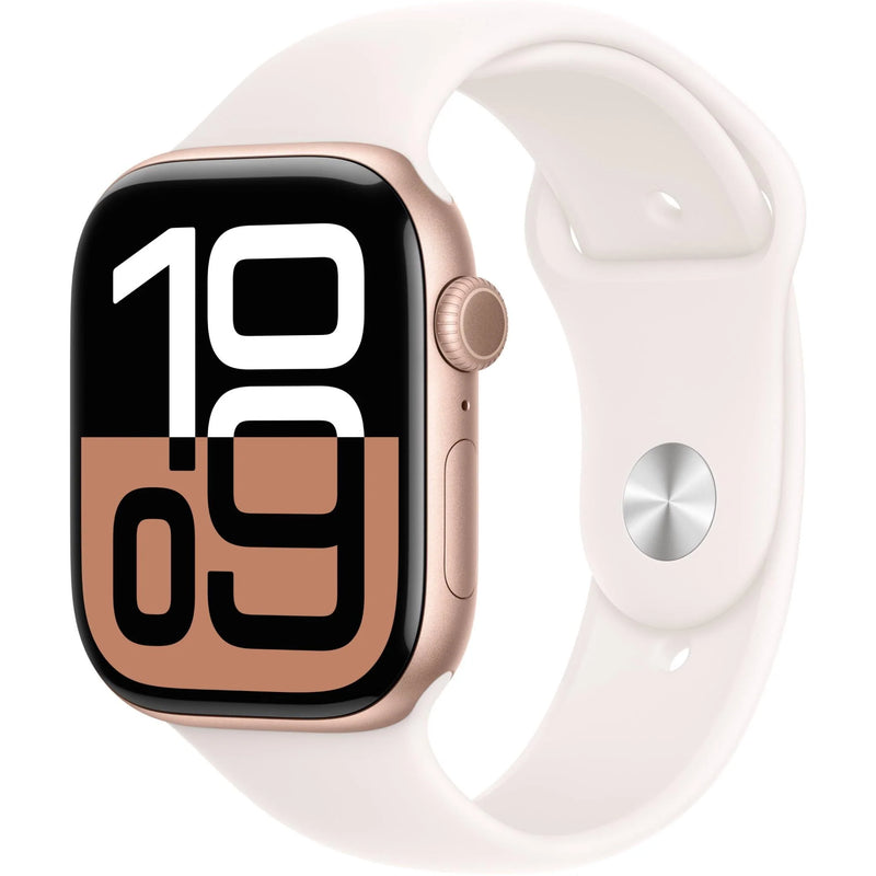 Apple Watch Series 10 GPS + Cellular 42mm Rose Gold Aluminium - Sport Band