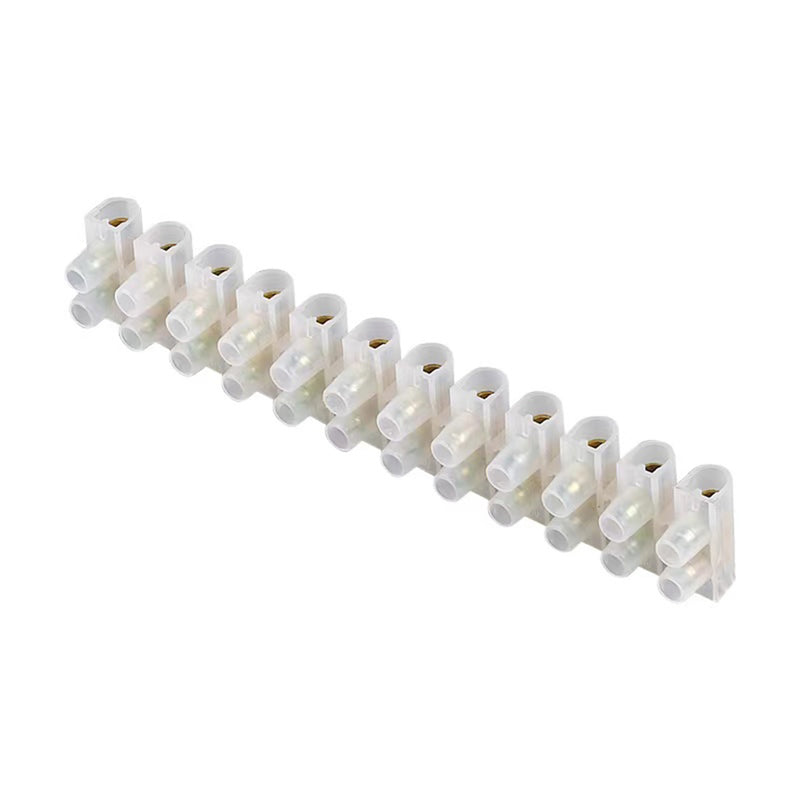 12 Way 6A Strip Connector - Transparent