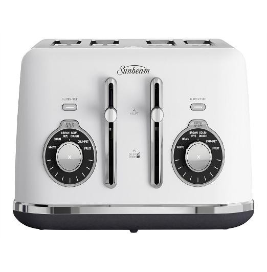 Sunbeam Alinea Select 4 Slice Toaster White