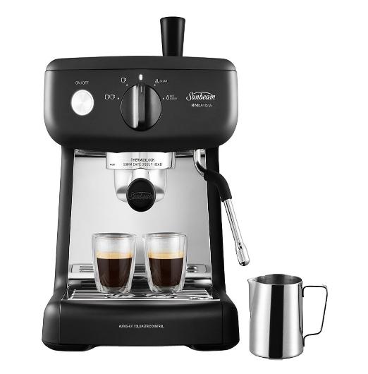 Sunbeam Mini Barista Espresso Machine Black EM4300K