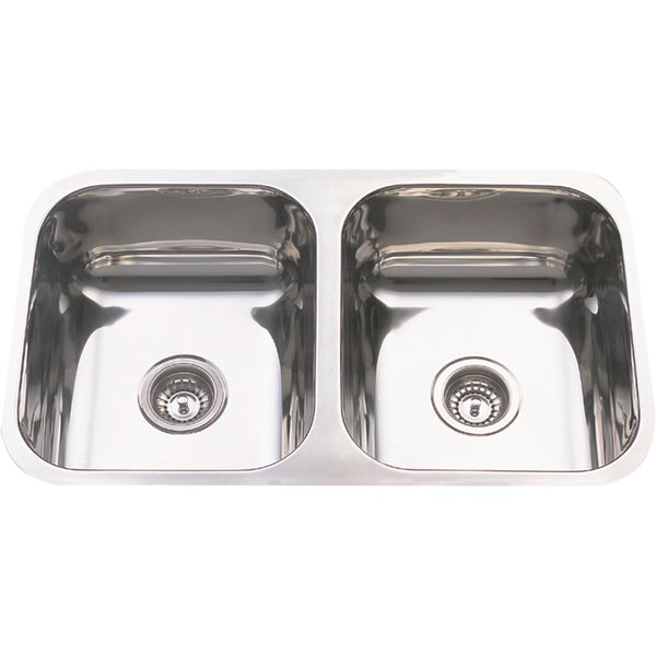 Sinx 780 x 445mm Double Under Mount Project Sink Bowl