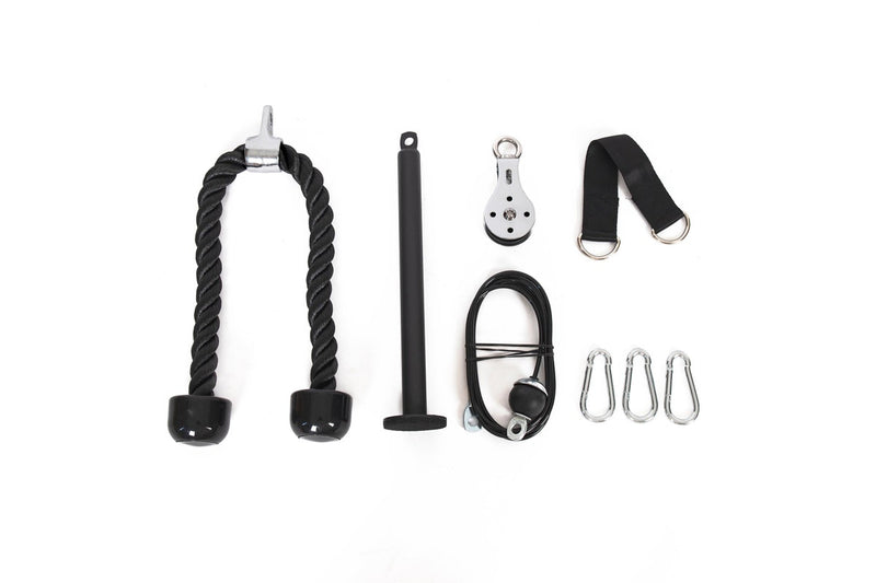 Fitness Pulley Set Gym Kit Tool Accessories Wire Rope