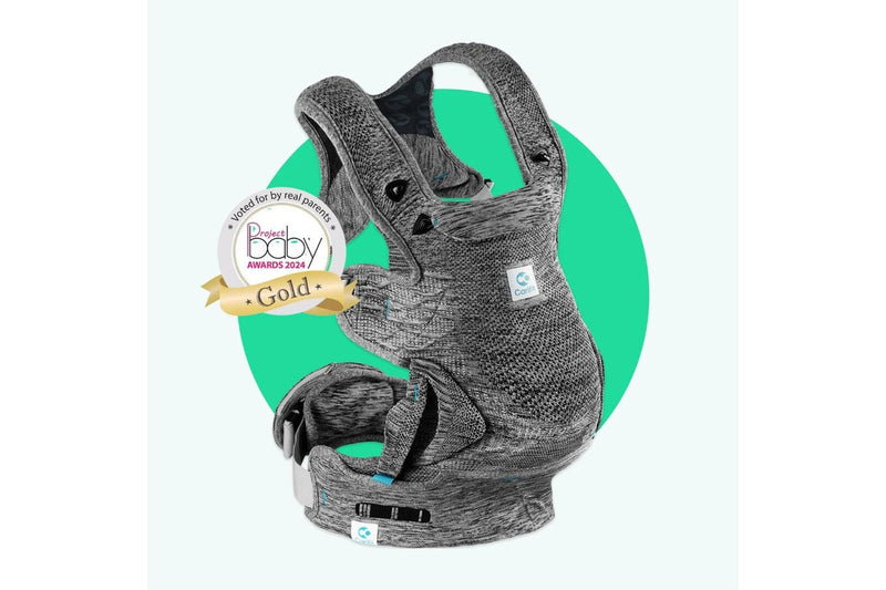 Carifit: Carifit+ Multi-Position Baby Carrier - Cool Grey