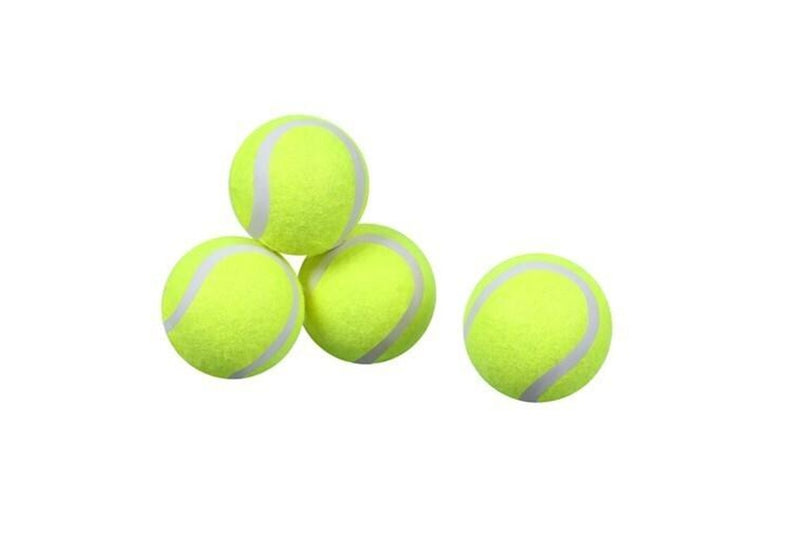 16PK Paws & Claws 4cm Mini Tennis Ball Dog Toy Interactive Fun Play Game Assort.