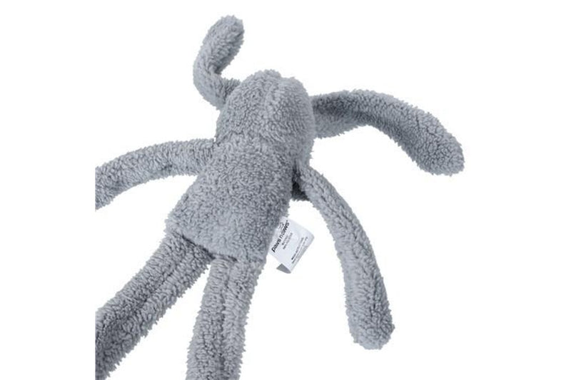 3x Paws & Claws 55cm Plush Rabbit Rag Doll Dog Interactive Toy w Squeaker Asst