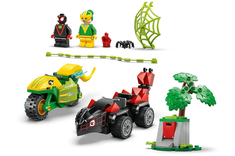 LEGO Marvel: Spin and Electro Dinosaur Vehicle Chase - (11198)