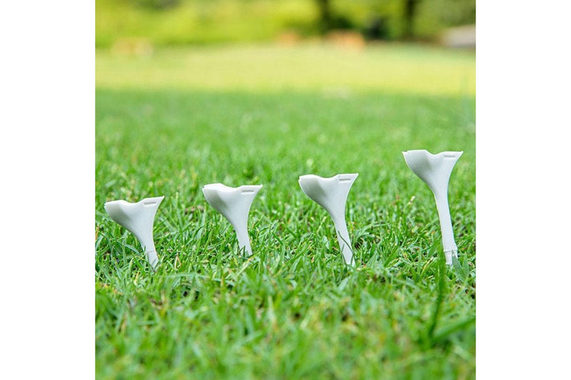 20Pcs /Box Qt031 83Mm Golf Ball Tee 10 Degree Angled Ball Spike Aiming Arrow