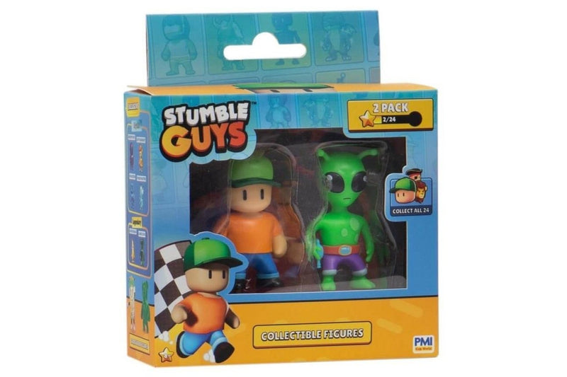 Stumble Guys: Action Figure 2-Pack - (Assorted Designs)