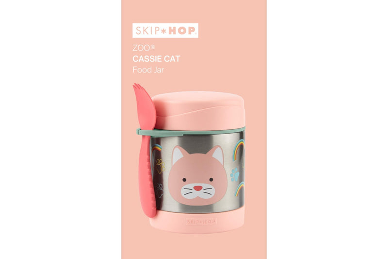 Skip Hop: Zoo Insulated Food Jar - Cat