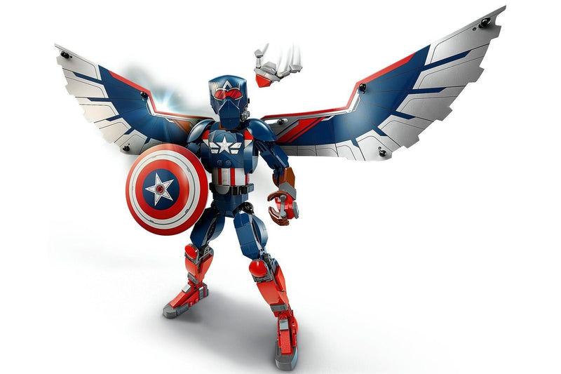 LEGO Marvel: New Captain America Construction Figure - (76296)